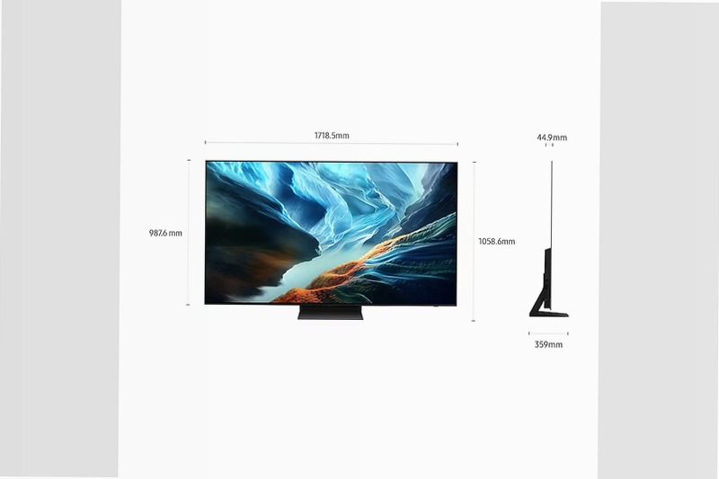 77” OLED S92H 4K Vision AI Smart TV Nero