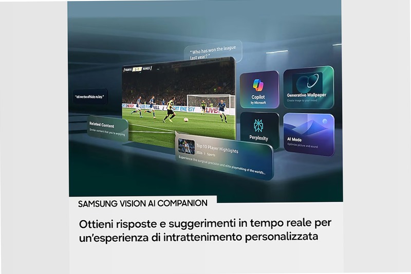 77” OLED S92H 4K Vision AI Smart TV Nero
