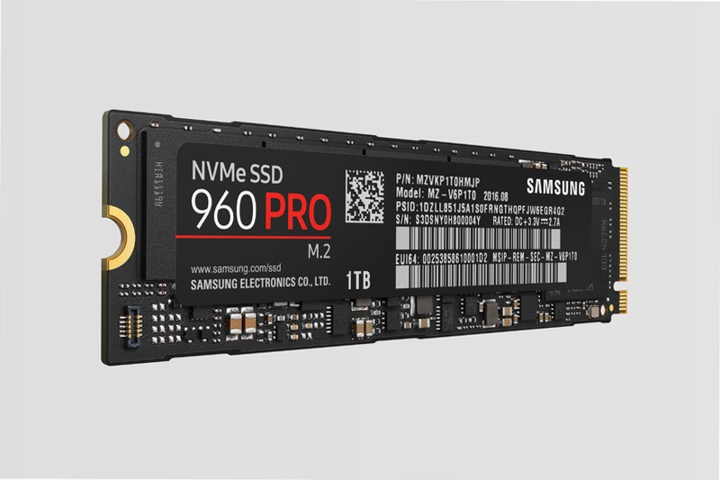 960 PRO NVMe M.2 SSD 1 TB PCIe 3.0 3500MB/s 3500MB/s