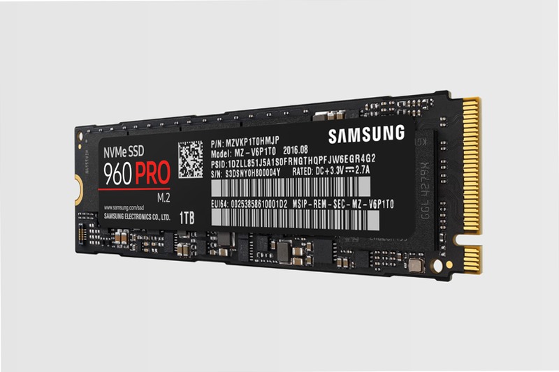 960 PRO NVMe M.2 SSD 1 TB PCIe 3.0 3500MB/s 3500MB/s