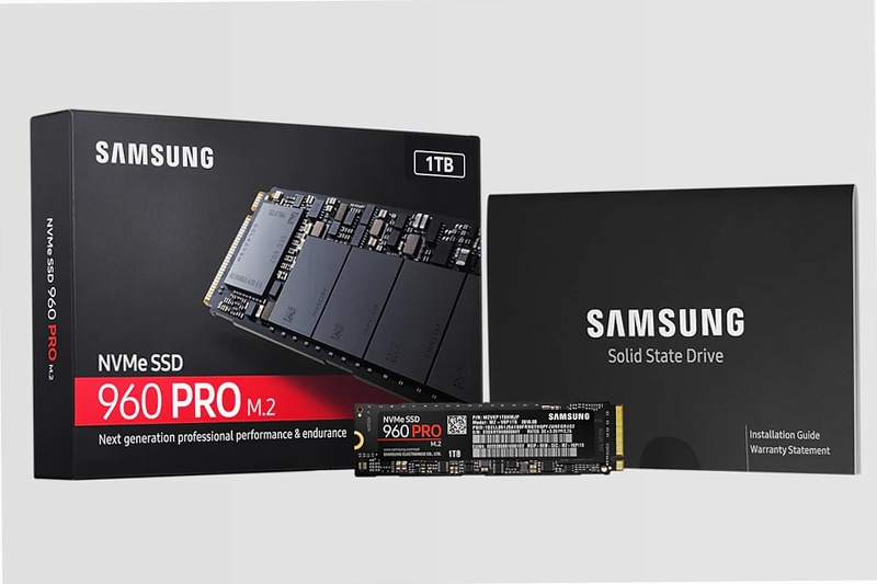 SSD 960 PRO M.2 NVMe 1TB - Prestazioni Elevate e Affidabilità PCIe 3.0