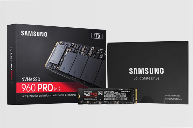 960 PRO NVMe M.2 SSD 1 TB PCIe 3.0 3500MB/s 3500MB/s