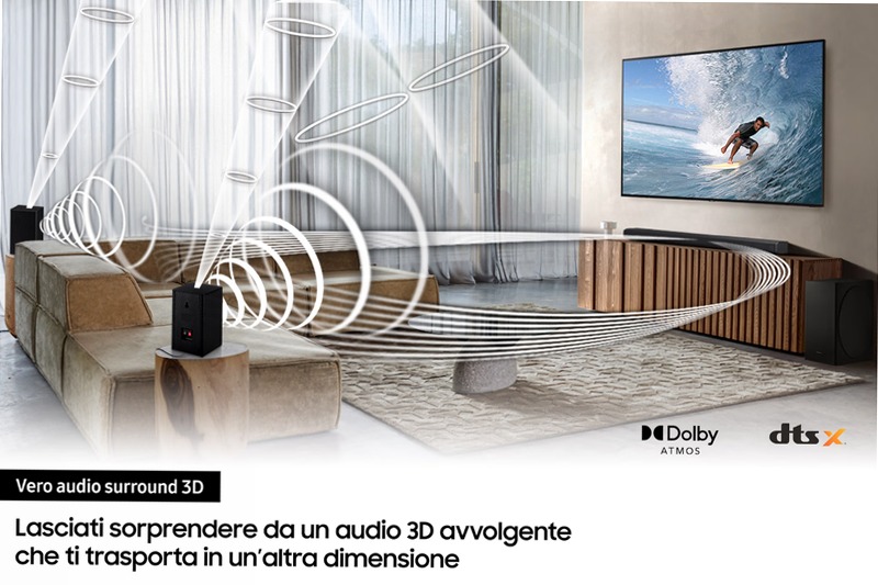Soundbar HW-Q800A 3.1.2ch 3.1