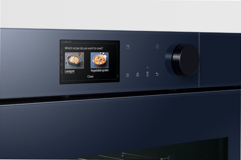 Forno a Vapore BESPOKE Dual Cook Steam Serie 7 NV7B7977CBN/U5 | Samsung IT 76 Blu
