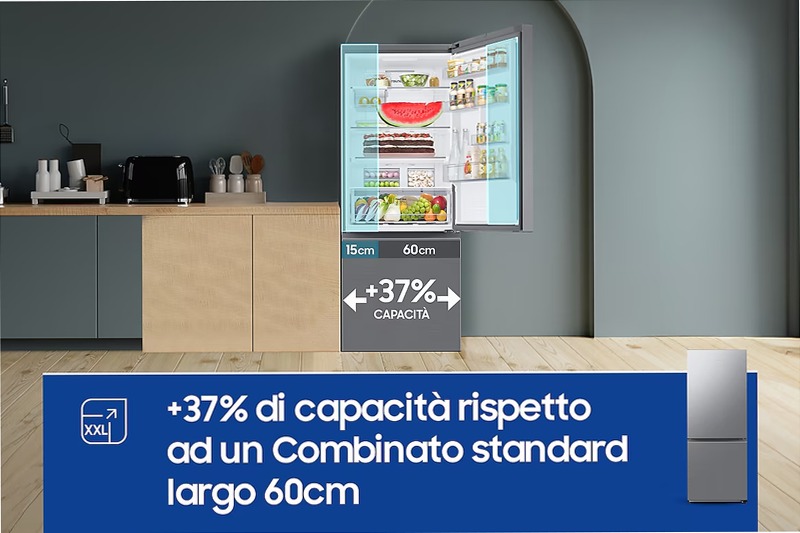 Frigorifero Combinato Samsung FIRST 75 AI Ghiaccio
