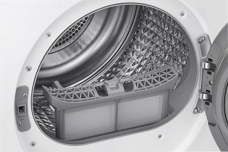Asciugatrice Bespoke AI 9Kg - Elevata Efficienza Energetica A Bianco