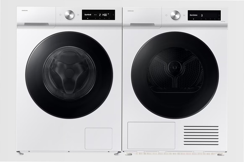 Asciugatrice Bespoke AI 9Kg - Elevata Efficienza Energetica A Bianco