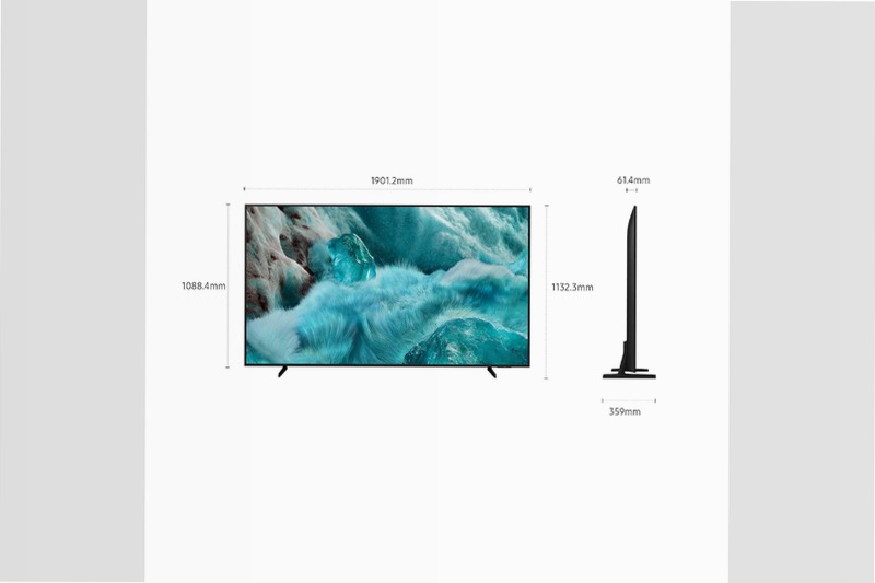 Samsung Q7F4 85" QLED Vision AI Smart TV Nero 85" 4K QLED