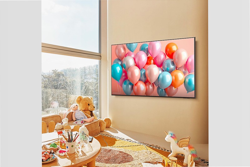 2025 Q7F4 65 pollici 4K QLED Samsung Vision AI TV Nero