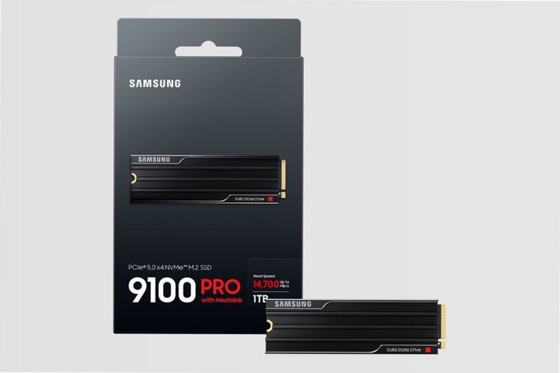 9100 PRO NVMe con dissipatore di calore - Prestazioni ultrà veloci PCIe 5.0