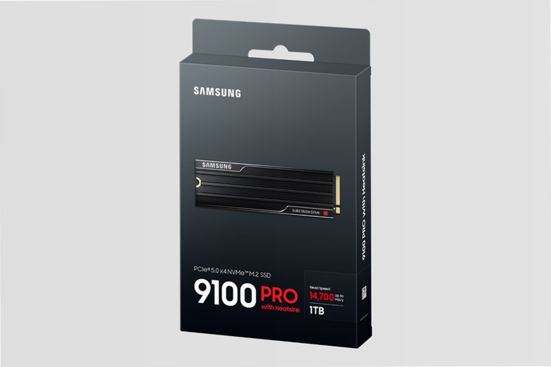 9100 PRO NVMe con dissipatore di calore - Prestazioni ultrà veloci PCIe 5.0