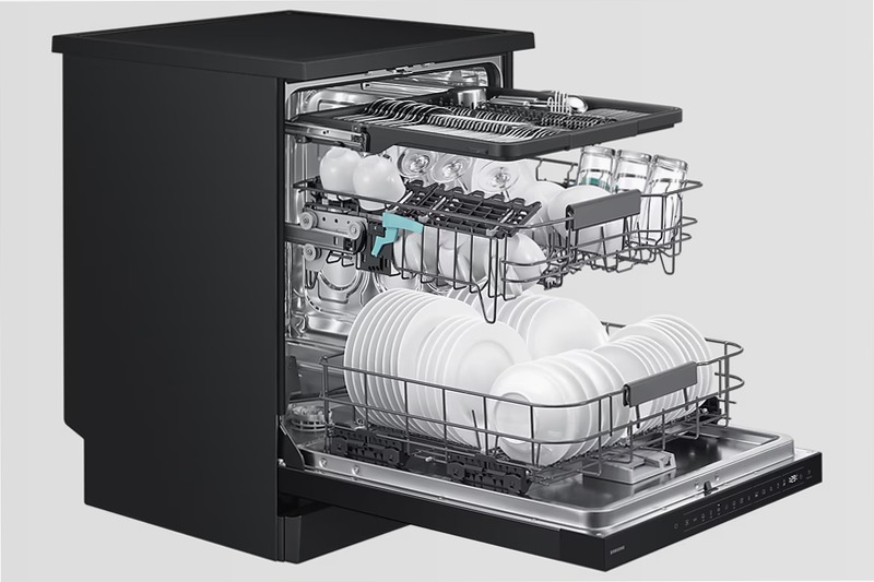 Lavastoviglie a Libera Installazione Samsung Serie 80 AI B 14 Antracite