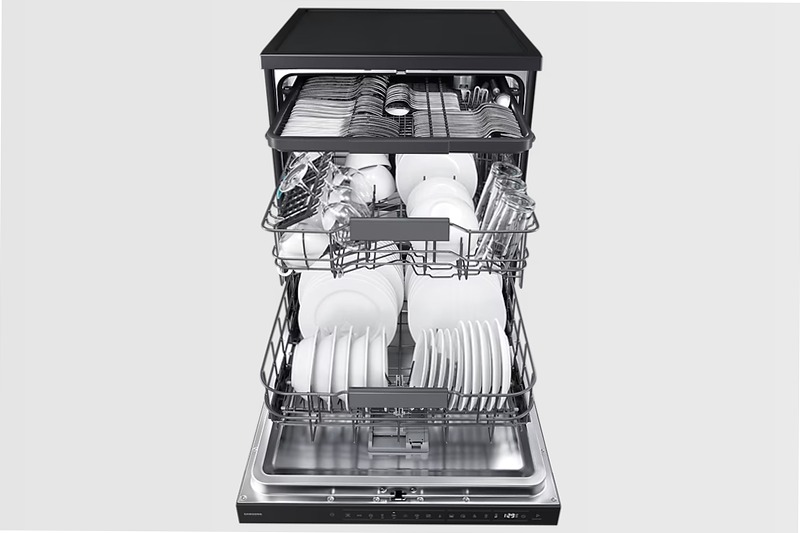 Lavastoviglie a Libera Installazione Samsung Serie 80 AI B 14 Antracite