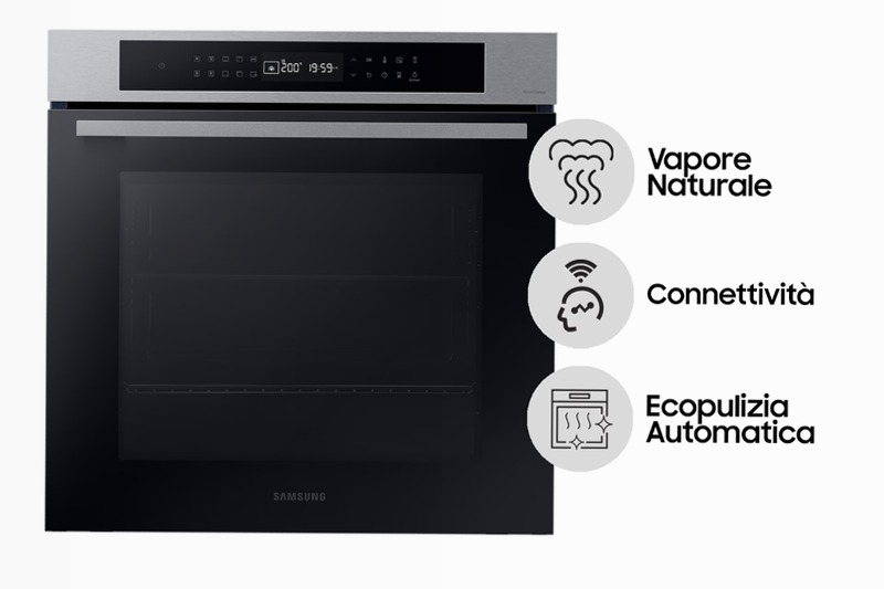 Forno Multifunzione Samsung Serie 4 76L NV7B4040VBS 76 A Beige
