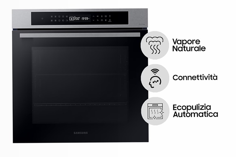 Forno Multifunzione Samsung Serie 4 76L NV7B4040VBS A