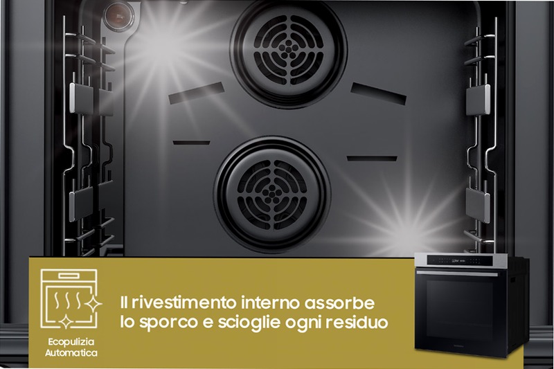Forno Multifunzione Samsung Serie 4 76L NV7B4040VBS 76 A Beige