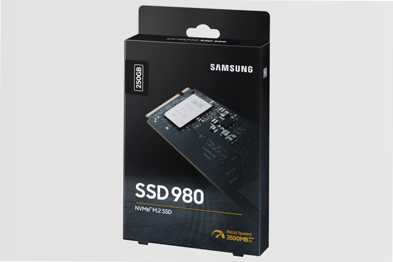 980 NVMe M.2 SSD 250GB - Prestazioni eccellenti per il tuo PC 3500MB/s 3000MB/s