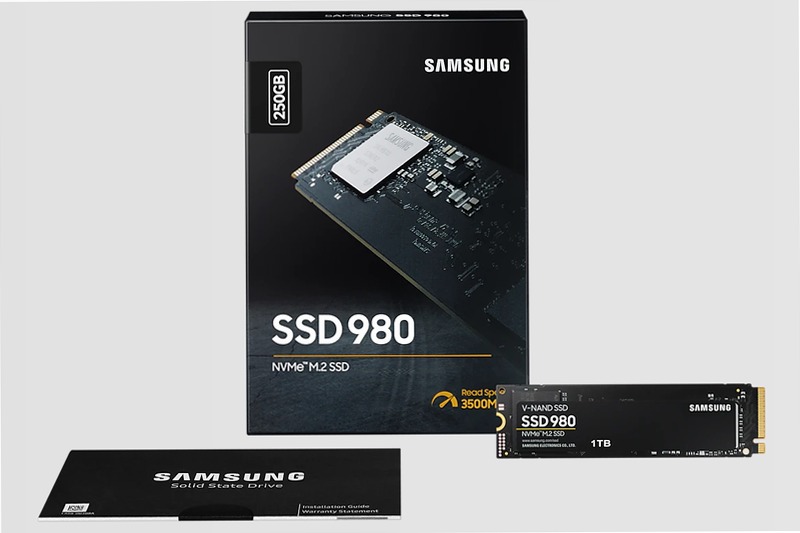 980 NVMe M.2 SSD 250GB - Prestazioni eccellenti per il tuo PC