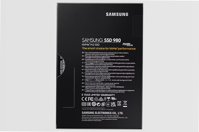 980 NVMe M.2 SSD 250GB - Prestazioni eccellenti per il tuo PC