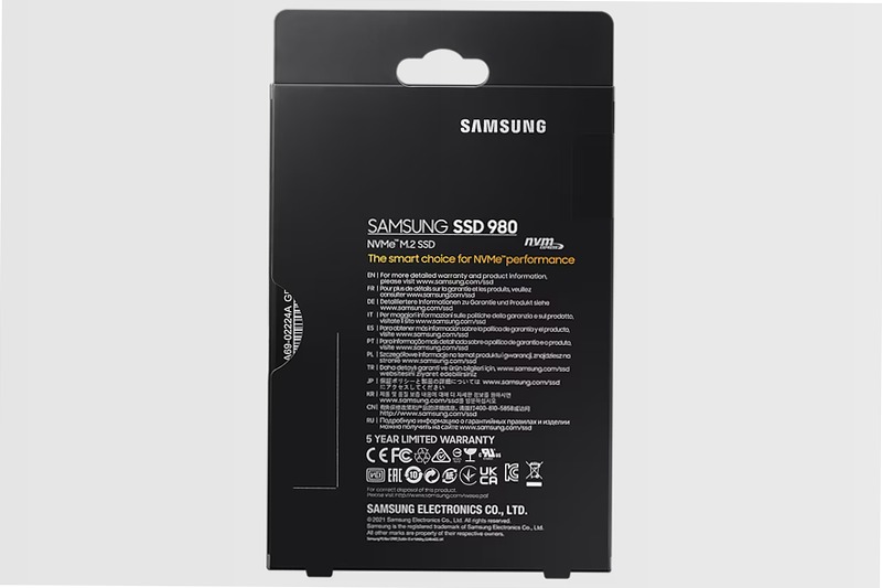 980 NVMe M.2 SSD 250GB - Prestazioni eccellenti per il tuo PC