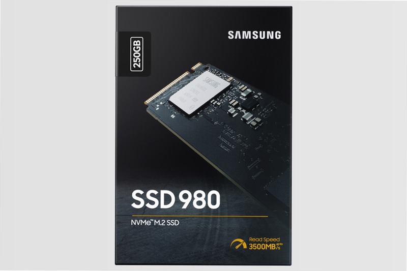 980 NVMe M.2 SSD 250GB - Prestazioni eccellenti per il tuo PC 3500MB/s 3000MB/s
