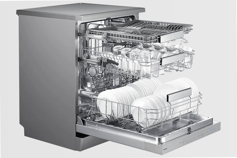 Lavastoviglie a Libera Installazione Samsung Serie 70 C 14 Acciaio