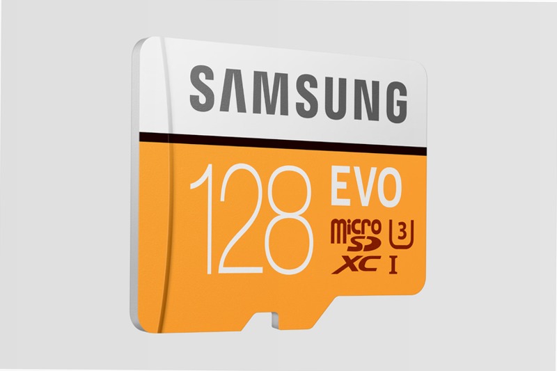 Samsung EVO microSD Card 100MB/s (2020 model) 128GB
