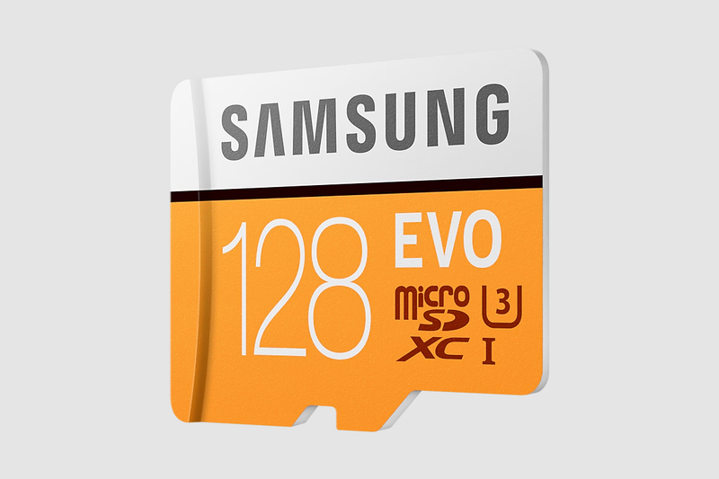 Samsung EVO microSD Card 100MB/s - 2020 Model 128GB