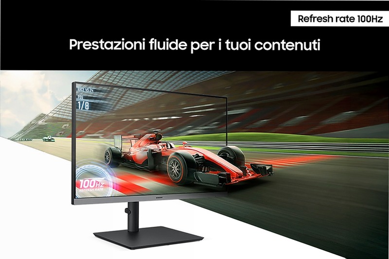 Monitor LED Serie S43UF da 27" Full HD Flat LS27F430UAUXEN | Samsung Italia