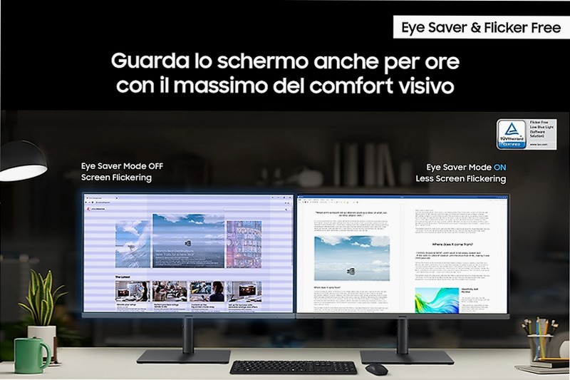 Monitor LED Serie S43UF da 27" Full HD Flat LS27F430UAUXEN | Samsung Italia