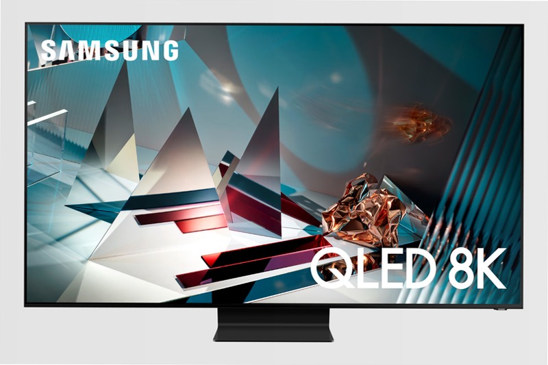 Samsung QLED Q800T 82" 8K TV Nero 82" 8K QLED