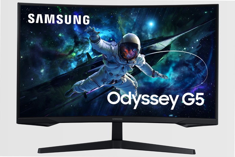Monitor Gaming Odyssey G5 - G55C da 32'' QHD Curvo Nero VA