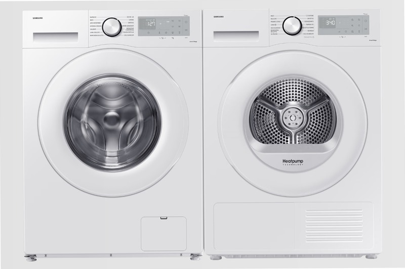 Asciugatrice Samsung Crystal EcoDry 9 Kg 9kg A Bianco