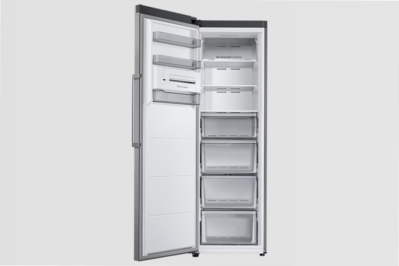 Freezer Monoporta Samsung Serie Twin AI 323L RZ32C7BFES9 Refined Inox | Samsung Italia Acciaio