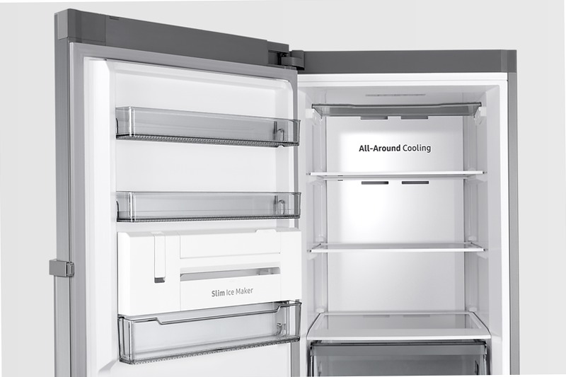 Freezer Monoporta Samsung Serie Twin AI 323L RZ32C7BFES9 Refined Inox | Samsung Italia Acciaio