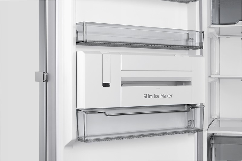 Freezer Monoporta Samsung Serie Twin AI 323L RZ32C7BFES9 Refined Inox | Samsung Italia Acciaio
