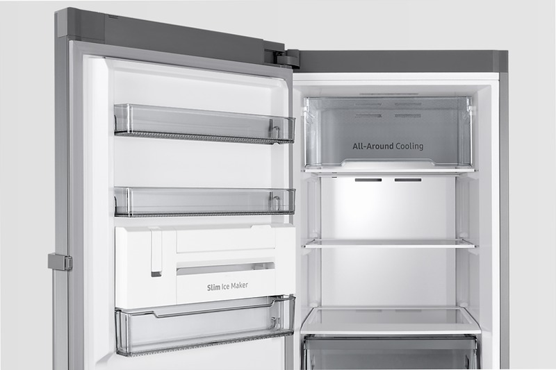 Freezer Monoporta Samsung Serie Twin AI 323L RZ32C7BFES9 Refined Inox | Samsung Italia Acciaio