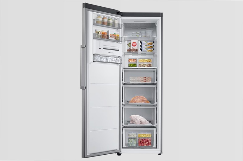 Freezer Monoporta Samsung Serie Twin AI 323L RZ32C7BFES9 Refined Inox | Samsung Italia Acciaio