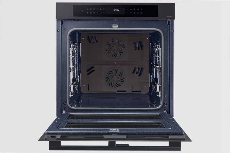 Forno Samsung Dual Cook Flex™ Serie 4 76L NV7B4340UBB 76 A Nero