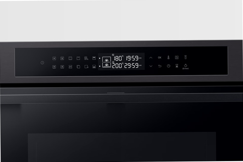 Forno Samsung Dual Cook Flex™ Serie 4 76L NV7B4340UBB 76 A Nero