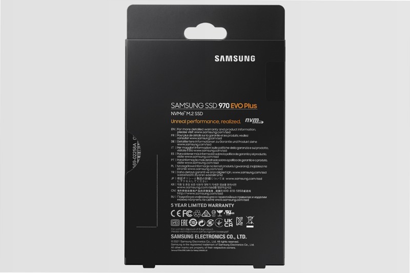 970 EVO Plus NVMe M.2 SSD 500GB 3500MB/s 3500MB/s