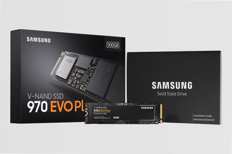 970 EVO Plus NVMe M.2 SSD 500GB 3500MB/s 3500MB/s