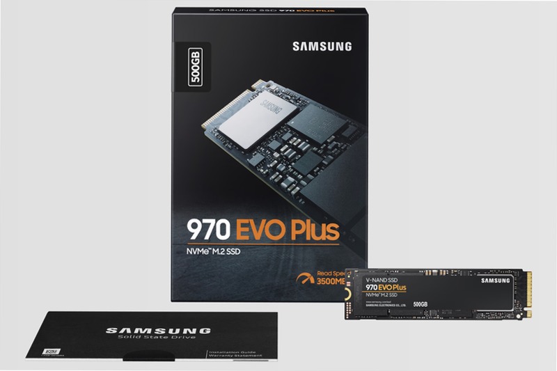 970 EVO Plus NVMe M.2 SSD 500GB 3500MB/s 3500MB/s