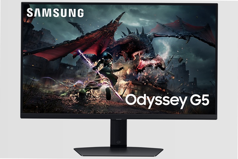 Monitor Gaming Odyssey G5 - G50D da 27'' QHD Nero IPS