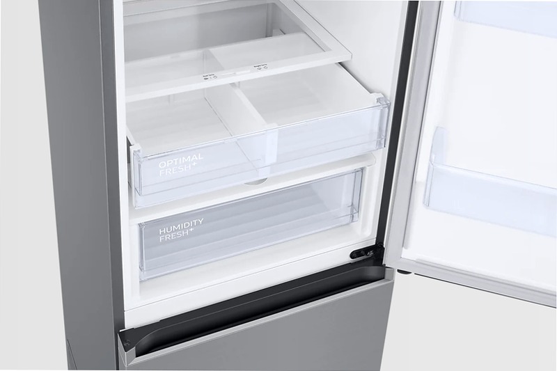 Frigorifero Combinato Samsung EcoFlex AI 2m 390L RB38C676CS9 Inox C