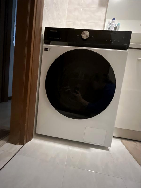 Lavatrice Samsung Bespoke AI™ Ecodosatore 11Kg Bianco