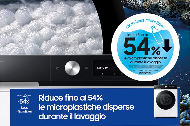 Lavatrice Samsung Bespoke AI™ Ecodosatore 11Kg Bianco