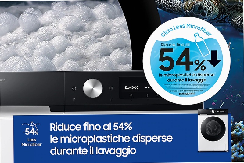 Lavatrice Samsung Bespoke AI™ Ecodosatore 11Kg Bianco