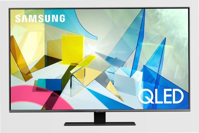 TV QLED 4K Samsung Q80T Argento 50" 4K QLED