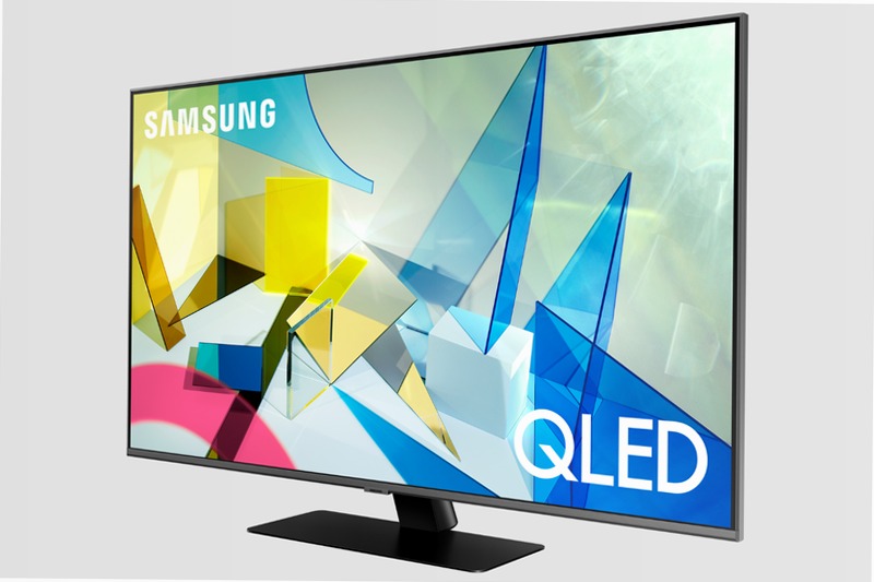 TV QLED 4K Samsung Q80T Argento 50" 4K QLED